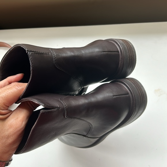 paul green brown leather ankle boots - Picture 8 of 12